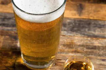 Boilermaker 2 for Drink More January Specials at Tuman’s Tap & Grill