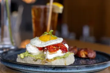 Burrata Toast At Thorn Restaurant Lounge for Rosemont Restaurant Week Returns March 3rd 9th
