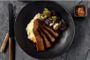 Brisket Photo By Monica Kass Rogers for Prairie Grass Cafe Celebrate Passover with Dine In and Takeout Options
