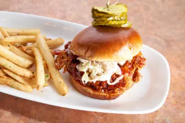 Rebels Inferno Fried Chicken Sandwich for Rebel's Hot Chicken Celebrates National Hot Chicken Day, March 30th