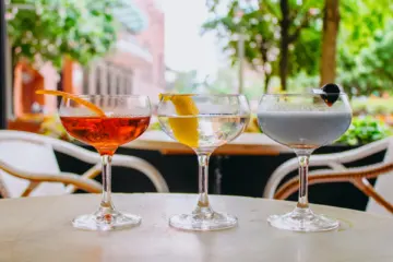 Cocktails P C C Louise for Taureaux Tavern Offering Olympic Themed Cocktail for the Summer Games