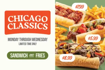 Buona Classic Cravings Web for Buona Launches "Cravings" Campaign for Chicago Classics