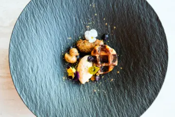 Duck And Waffles Courtesy Of Mimi Lie for Chef Donald Young of Duck Sel + Chef Nikolaos Kapernaros to Host Collaborative Charity Dinner on October 13th