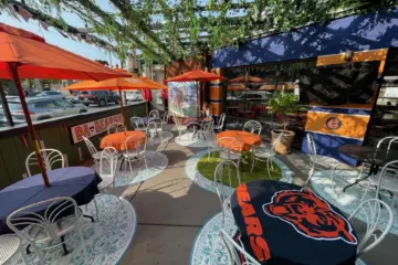 Bears 3 for Neon Gardens Presents Chicago Bears Patio Pop Up