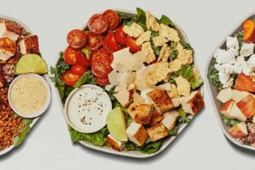Sg Pr Three Salads 01 for Sweetgreen to Open on Franklin and Randolph, October 29th