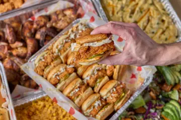 Ggs Catering Chicken Sliders Jan2024 Nick Podraza4 for Where to Catch the Big Game on February 9th