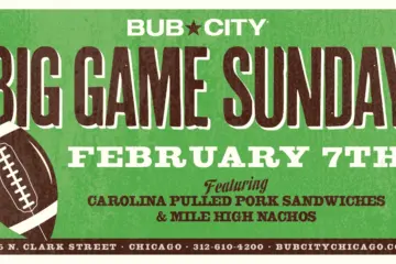 Bub City Game Day for Big Game Sunday at Bub City