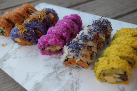 Image for Coming Soon to Revival Food Hall: Sushi Robot + Rainbow Hued Rice With New, Fast Casual Concept