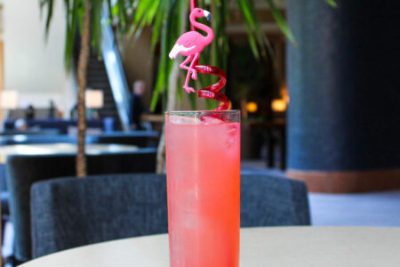 Image for Chicago Burger Company Offering Pink Malibu Cocktail for Barbie Movie Premiere