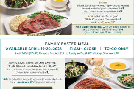 Image for Easter Dining Options at Perry’s Steakhouse & Grille