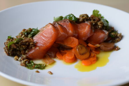 Salmon A L Unilateral 112019 Li for Wood Restaurant Announces Ryan Brosseau as Executive Chef