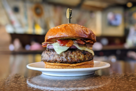 The Bacon Cheeseburger for Where to Celebrate National Burger Day, May 28th