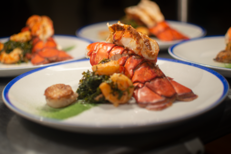 Chef Byron Lobster Decontructed Gumbo 6 1 for Ina Mae Tavern’s Crescent City Cocktail & Cuisine Weekend Takeover, November 11 & 12