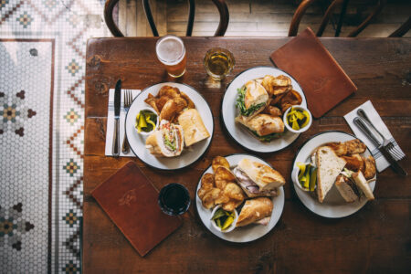 Group Shot Sandwiches for New Chef Line Up & Summer Sandos for Lardon’s 2023 Yes, Chef! Charity Sandwich Series