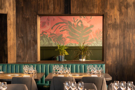 Diningroom1 for Asian Hotel Brand L7 Debuts in Chicago with Restaurant Perilla Korean American Steakhouse
