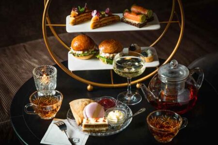 Image for Boozy Tea and Fireside Vibes are Back at Bar Pendry’s Sunday Tea Service, Starting November 16th