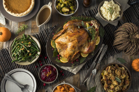Adobe Stock 126123300 for Fairmont Chicago's Chef Made Thanksgiving 'Dinner At Home' Menu Available this November