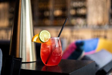 Aloft Mag Mile Cocktails Digital Spritz 1 for W XYZ Bar at Aloft Chicago Mag Mile's New August Cocktails