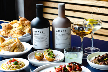Amass Collab Horizontal for Andros Taverna Hosts Monday Mezze Collab with AMASS Spirits, March 7th