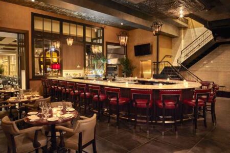 Bar At Chicago Firehouse for Happy Hour Menu at The Chicago Firehouse