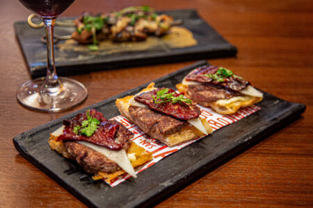 Beef Montadito 4 for Tomatina Festival Returns to Jaleo Chicago