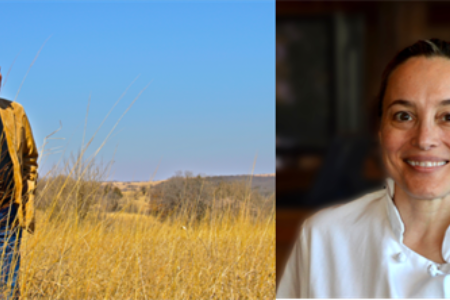 Bill Kurtis And Sarah Stegner for National Forest Foundation and Midewin National Tallgrass Prairie To Celebrate Silver Anniversary, featuring journalist Bill Kurtis and Chef Sarah Stegner