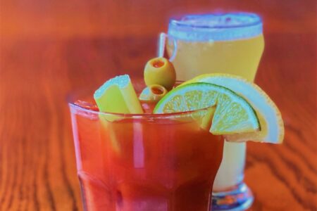 Bloody Mary One 1 30 21 5 for New Year’s Day Hangover Brunch at Tuman’s Tap & Grill