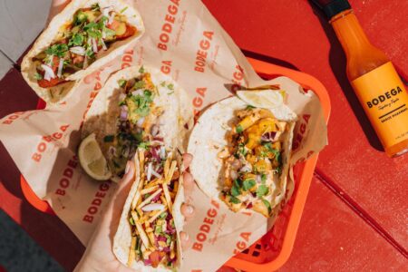 Bodega Taqueria Y Tequila Assorted Tacos for South Florida's, Bodega Taqueria y Tequila, Plans Nationwide Expansion Starting with Chicago in Spring 2023