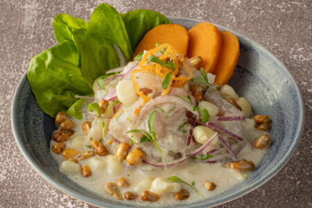 Cebiche Clasico for Peru Independence Day Celebration at Tanta, Featuring Peruvian Tasting Menu Experience & Market Rooftop Party