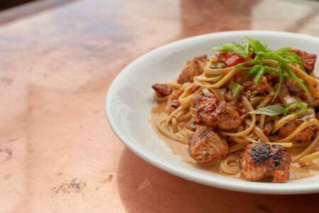 Cajun Linguine for City Works Eatery & Pour House Rolls Out New Spring Menu