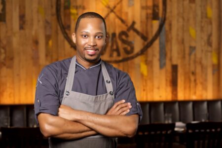 Cedric for Mariano's Sponsoring Children for Change Series with Little Diner's Crew in November