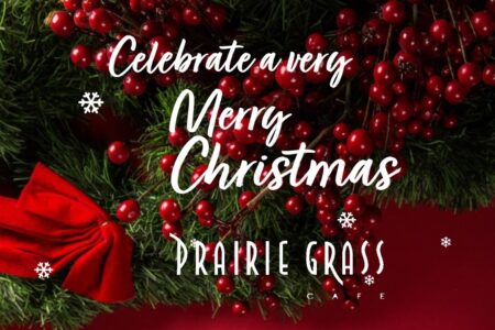 Celebrate A Very Merry Christmas for To Go Holiday Dinner Options from Prairie Grass Cafe