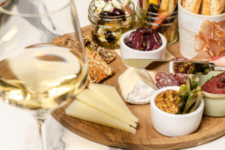 Charcuterie With Various Beverages Laurel At The Talbott Chicago14 for Jazz Brunch + Happy Hour Launches at LAUREL, The Talbott’s New Restaurant