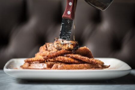 Chicken Waffle Stefani for New Easter Options at Stefani Prime