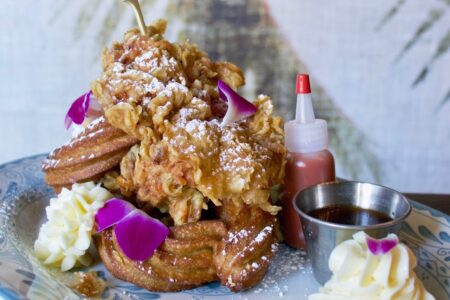 Chicken Churros for Fitness & Flights Event at Barrio October 29th & November 5th