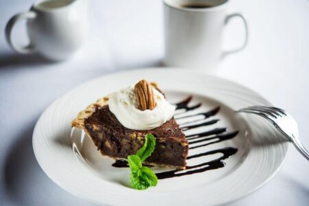 Chocolate Pecan Pie for Warm Up with Seasonal Winter Menu Items at The Palm