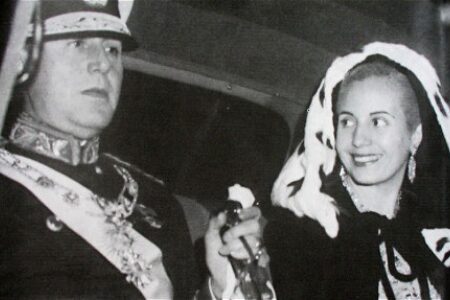 Eva and Juan Peron 2987218c for Buenos Aires 1950 Retro Halloween Dinner at Artango