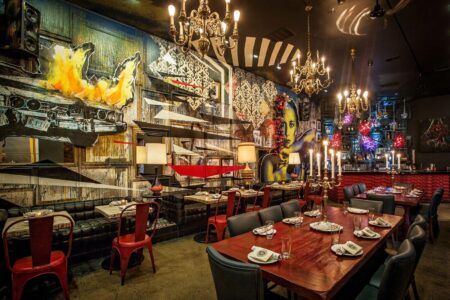 Fmk Main Dining Room 6 1 for Nighttime Carnival New Year's Eve Party at Fulton Market Kitchen