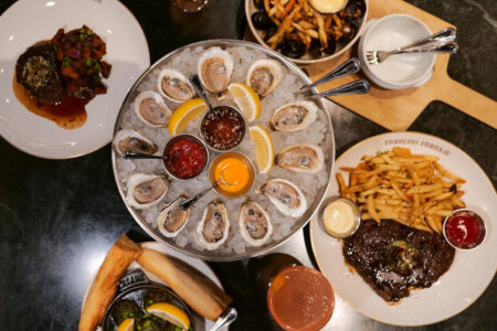 Franç Ois Frankie Dinner Spread for François Frankie to Open on Saturdays for Dinner