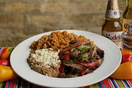 Fajitas Two Edited 4 11 24 for Cinco De Derby Weekend at Mac’s Wood Grilled