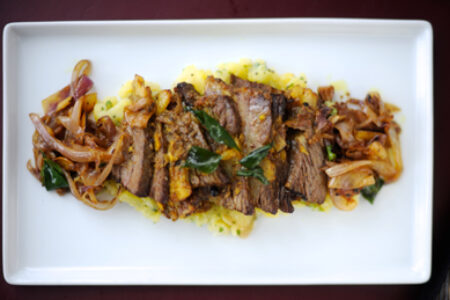 Feni Beef Short Ribs 400 Pixels for A Modern Indian Dinner on Easter Sunday at Mango Pickle