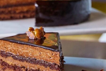 Formentos Chocolate Cake for New Italian Ice and Summer Desserts at Nonna's and Formento's