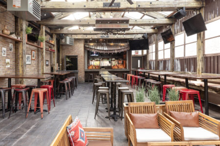 Frontier Beer Garden 2 Photo Credits Ettakit Photography for September's Smoke Sessions Series, Featuring Frontier’s Chef Brian Jupiter and Soul & Smoke’s Chef D’Andre Carter, to Support Trotter Project