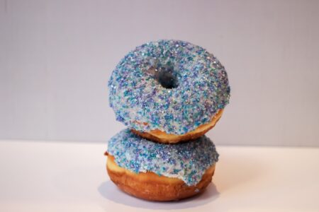 Frozen Donut White Bg 5465 for Stan’s Donuts & Coffee Offers Limited Time 'Frozen' Donut