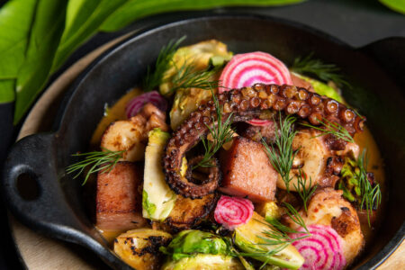Hero Octopus for Sunda New Asian Celebrates AAPI Month with Special Menu