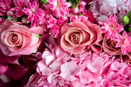 Hmr Photo 1 for Travelle At The Langham Pretty In Pink: Pop Up Flower Shop