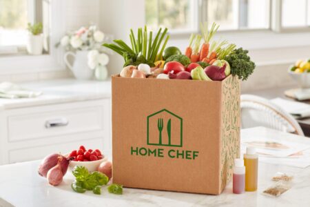 Home Chef Box Image for Local Companies Give Back Home Chef Launches Home Chef Helps