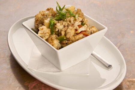 Kung Pao Cauliflower Ct for City Works Eatery & Pour House Celebrates World Vegan Day, November 1st