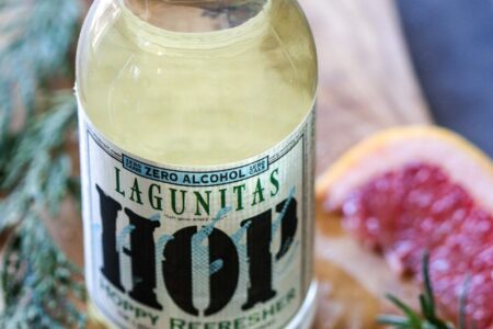 Lagunitas Hoppy Refresher for $5 Dry January Specials at Mac’s Wood Grilled