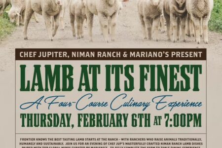 Lamb Dinner for Frontier Chicago Hosting Lamb Centric Dinner February 6th Featuring Chef Brian Jupiter and Niman Ranch